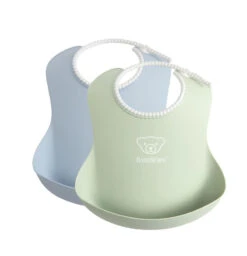 Babybjorn Lot De 2 Bavoirs Souple