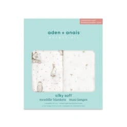 Aden + Anais Lot De 2 Langes Silky Soft Healing Nature 11 Aden + Anais Lot De 2 Langes Silky Soft Healing Nature -Soins Pour Bébé lot 2 langes silky soft healing nature aden anais bambinou pack