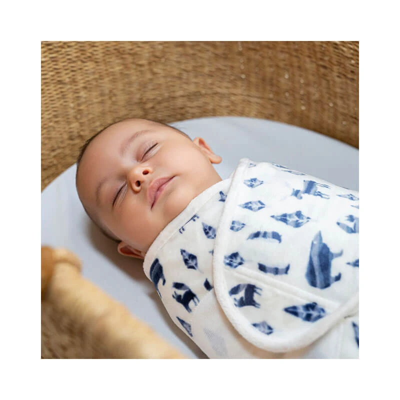 Aden + Anais Lot De 3 Maxi-langes D'emmaillotage Velboa Scandinavian Sky 7 Aden + Anais Lot De 3 Maxi-langes D'emmaillotage Velboa Scandinavian Sky – Image 7