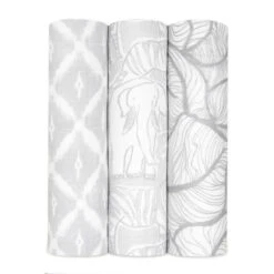 Aden + Anais Lot De 3 Maxi-langes Silky Soft Culture Club
