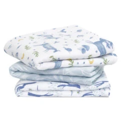 Aden + Anais Lot De 3 Musy-langes En Mousseline De Coton Bio Outdoors