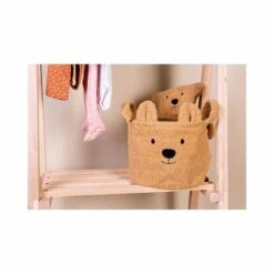 Childhome Lot De 3 Paniers De Rangement Teddy Beige 10 Childhome Lot De 3 Paniers De Rangement Teddy Beige -Soins Pour Bébé lot 3 paniers rangement teddy beige childhome bambinou dressing