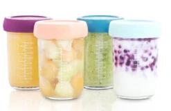 BabyMoov Lot De 4 Bols De Conservation Babybols En Verre 220 Ml