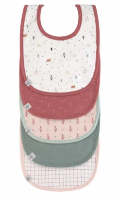 Lassig Lot De 5 Bavoirs éponge Garden Explorer Escargot