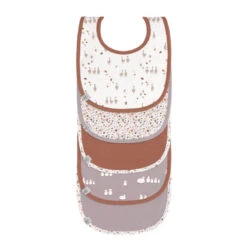 Lassig Lot De 5 Bavoirs éponge Tiny Farmer Oie