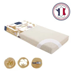 Candide Matelas Organic Coton Déhoussable 14 Candide Matelas Organic Coton Déhoussable -Soins Pour Bébé matelas organic coton dehoussable candide bambinou proprietes