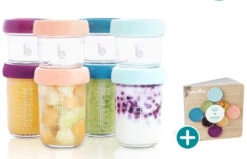 BabyMoov Set De 8 Bols De Conservation Babybols En Verre