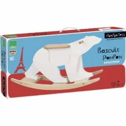 Vilac Ours à Bascule Pompon 6 Vilac Ours à Bascule Pompon -Soins Pour Bébé ours bascule pompon vilac bambinou boite