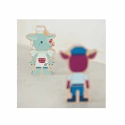 Lilliputiens Personnages En Bois Supers Métiers -Soins Pour Bébé personnages bois supers metiers lilliputiens bambinou detail