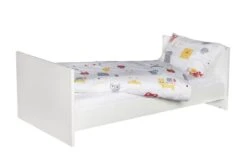 Chambre Planète Blanc : Lit, Commode, Armoire -Soins Pour Bébé planete blanc lit transforme schardt bambinou 1