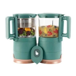 BabyMoov Robot Culinaire Multifonction Nutribaby Glass Green Forest