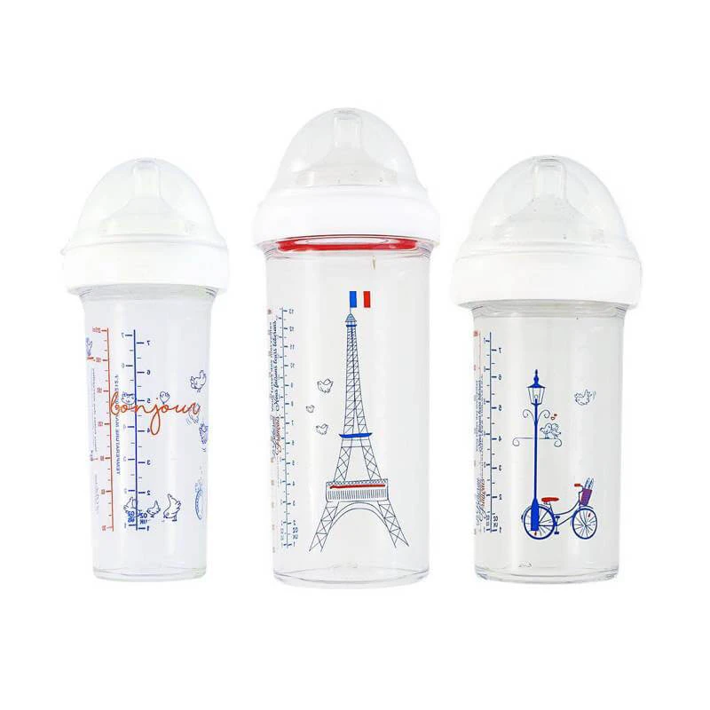 Set De 3 Biberons Gigognes Ines De La Fressange Paris 1 Set De 3 Biberons Gigognes Ines De La Fressange Paris