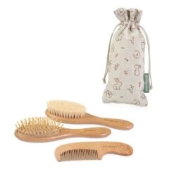 Miniland Set De Brosses Et Peigne Natur Haircare Bunny