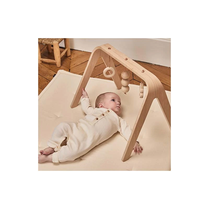 Arche D’éveil Naho Avec Jouets En Bois 6 Arche D’éveil Naho Avec Jouets En Bois – Image 6