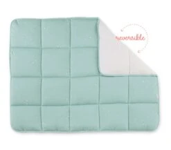 Tapis De Parc Réversible En Jersey Céleste