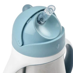 Beaba Tasse Paille Inox 250 Ml Windy Blue 9 Beaba Tasse Paille Inox 250 Ml Windy Blue -Soins Pour Bébé tasse paille inox 250 ml windy blue beaba bambinou paille