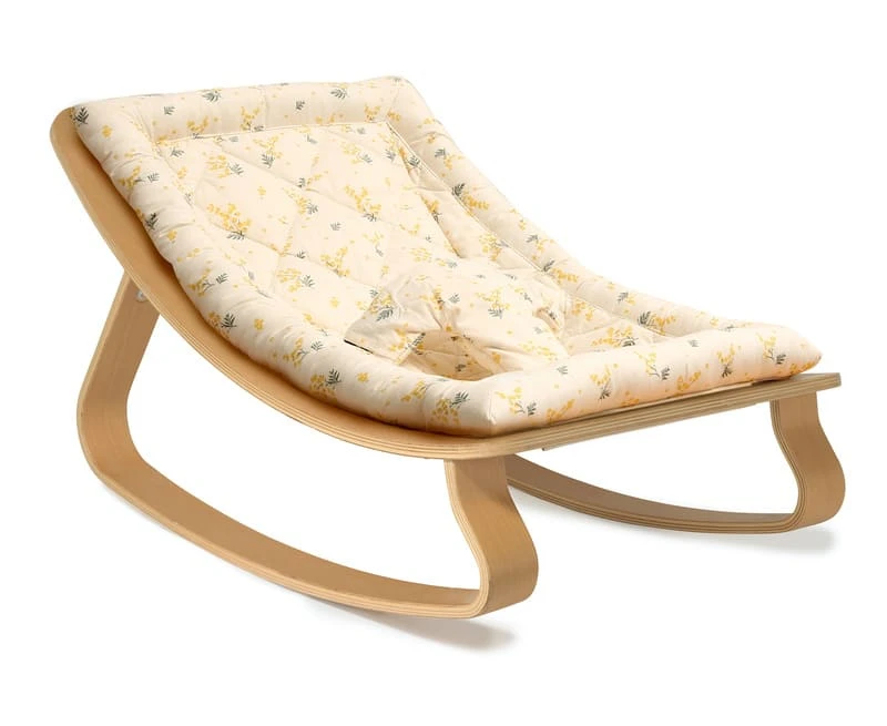 Transat En Bois De Hêtre LEVO Avec Coussin Au Choix 1 Transat En Bois De Hêtre LEVO Avec Coussin Au Choix
