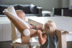 Childhome Transat Pour Chaise Haute Evolu Newborn Seat -Soins Pour Bébé transat childhome chaise haute evolu naturel anthracite childhome bambinou 8