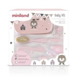 Miniland Trousse De Soin Baby Kit Rose 7 Miniland Trousse De Soin Baby Kit Rose -Soins Pour Bébé trousse de soin babykit rose miniland bambinou3