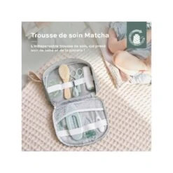 BabyMoov Trousse De Soin Matcha 7 BabyMoov Trousse De Soin Matcha -Soins Pour Bébé trousse soin matcha babymoov bambinou ambiance