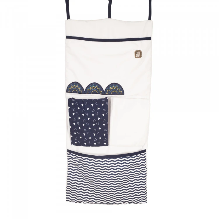 Vide Poches De Lit En Velours Lama M’Ours 1 Vide Poches De Lit En Velours Lama M’Ours