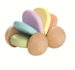 Plan Toys Voiture Bébé En Bois Pastel