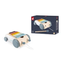 Janod Xylo Roller Sweet Cocoon à Tirer -Soins Pour Bébé xylo roller sweet cocoon a tirer janod bambinou 2